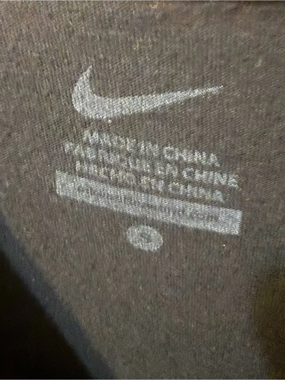 Nike Black Tee with Yellow & White 'GO KINNICK' Graphic